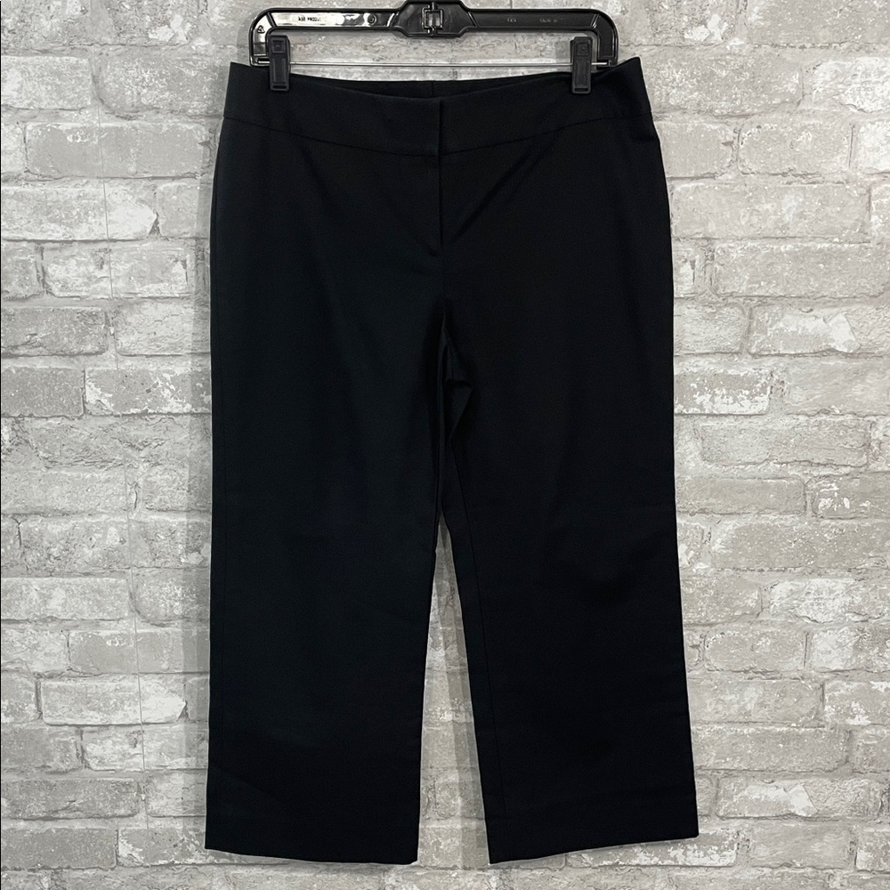 Semantiks Elegant Black Cropped Trousers